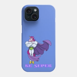 unicorn superhero Phone Case