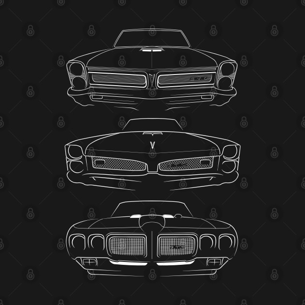 Disover Evolution of the Pontiac GTO - Gto - T-Shirt