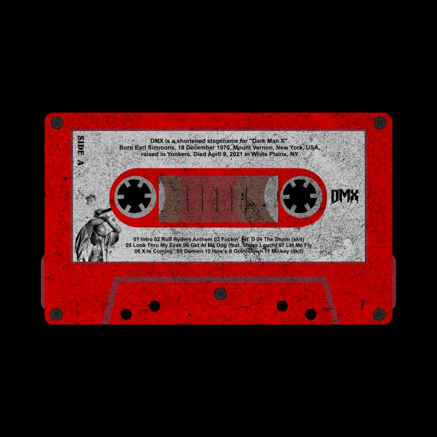 vintage dmx cassette by alexandraronee