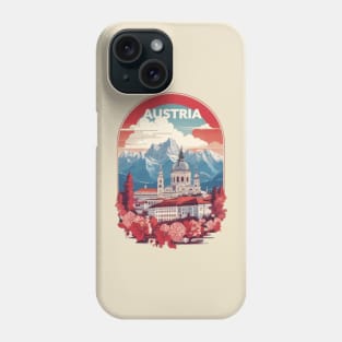 Vintage Travel Austria Phone Case