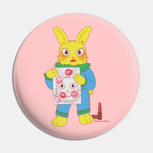 Self-Love Bunny Pin