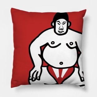 Sumo Wrestler Pillow