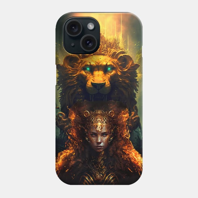 Leo Energy 2 Phone Case by Unrealrico