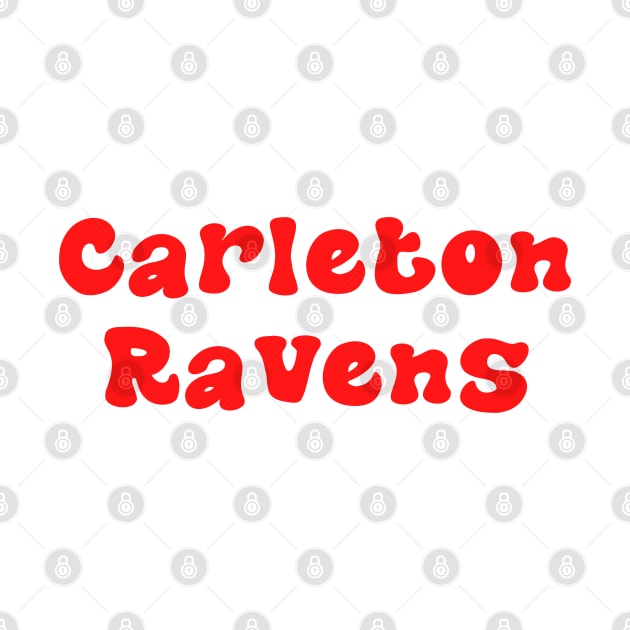 Carleton Ravens by stickersbyjori