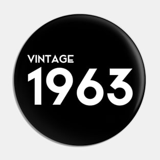 VINTAGE 1963 Pin