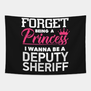 Kids Sheriff Shirt Tapestry