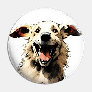 Have a Great Weekend: Happy, Happy Dog Pin