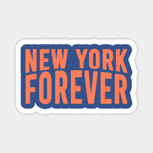 NEW YORK FOREVER ROYAL BLUE FANMADE Magnet