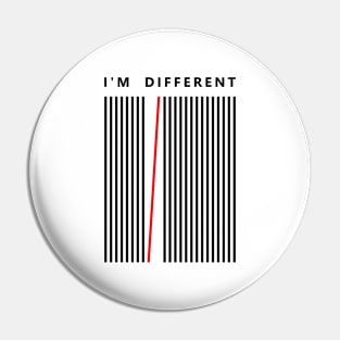 I'm Different Pin