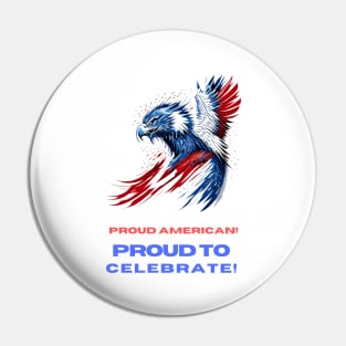 Proud American Pin