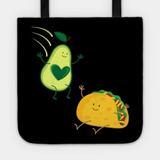 Avocado Taco design Tote