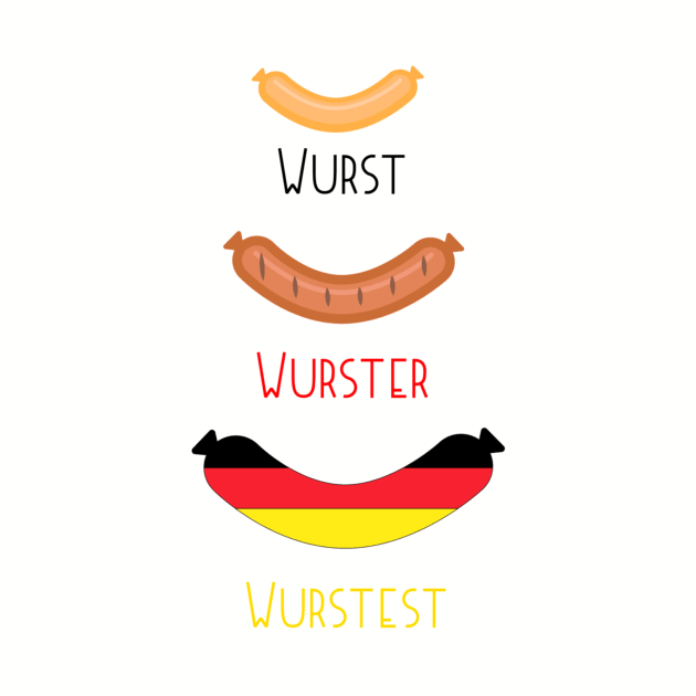 German Oktoberfest 2017 Wurst Shirt by Rolfober