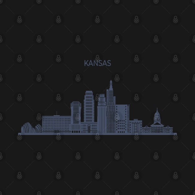 Great US City Kansas by gdimido