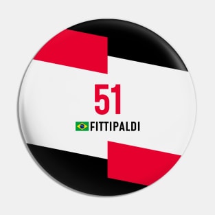 F1 2020 - #51 Fittipaldi Pin