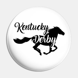 Kentucky Derby the best Running horse Pin