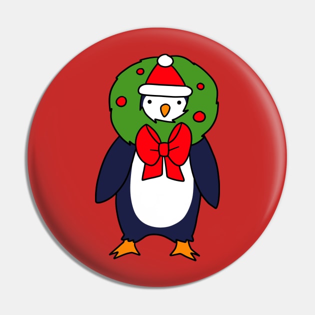 Christmas Reef Penguin Pin by saradaboru