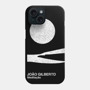 Joao Gilberto / Minimalist Graphic Artwork Design Phone Case