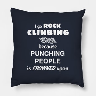 Rock Climbing Love Gift- cool Pillow