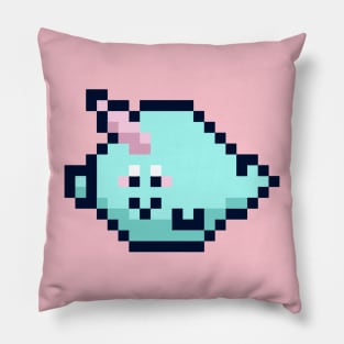 SeaFoam (Pixel) Pillow