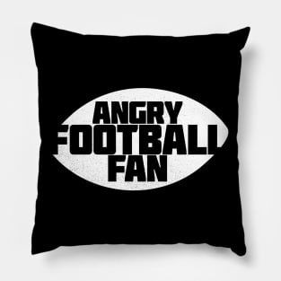 Angry Football Fan Pillow