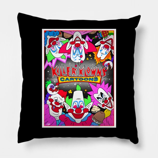 Killer Klowns Poster Pillow by Tuckerjoneson13