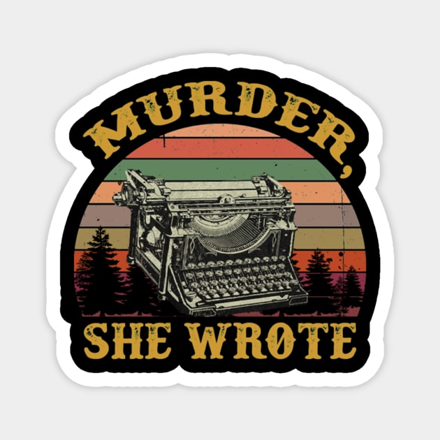 Murder She Wrote Murder She Wrote Magnet by Hoang Bich