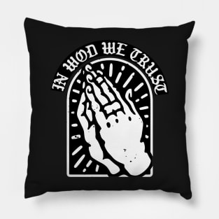 In wod we trust Pillow