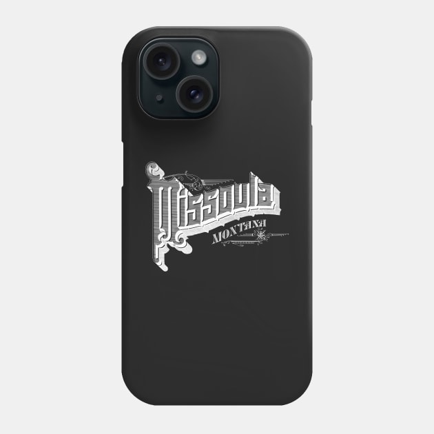 Vintage Missoula, MT Phone Case by DonDota