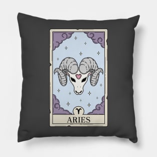 Aries card Pillow