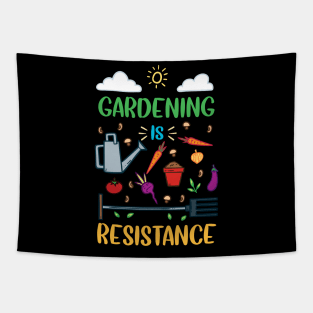 Gardening Is Resistance Tapestry