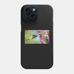 Anna's Hummingbird in Flight Phone Case