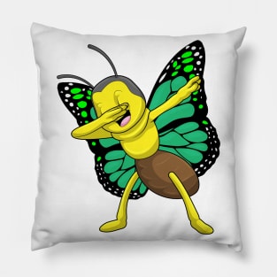 Butterfly at Hip Hop Dance Dab Pillow