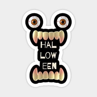 Halloween Scary Teeth Magnet