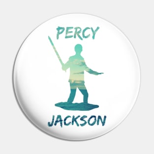 Percy Jackson Ocean/ Sea Design Tee Pin