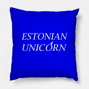 Estonian Unicorn Pillow