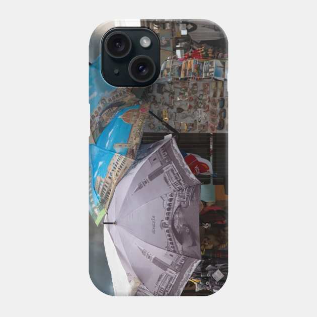 Umbrellas of Venice Phone Case by Memories4you