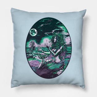 Mermaid Siren Sea Pearl Atlantis Pillow