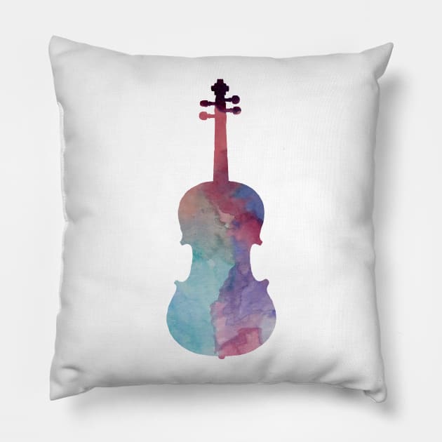 Viola Pillow by BittenByErmines