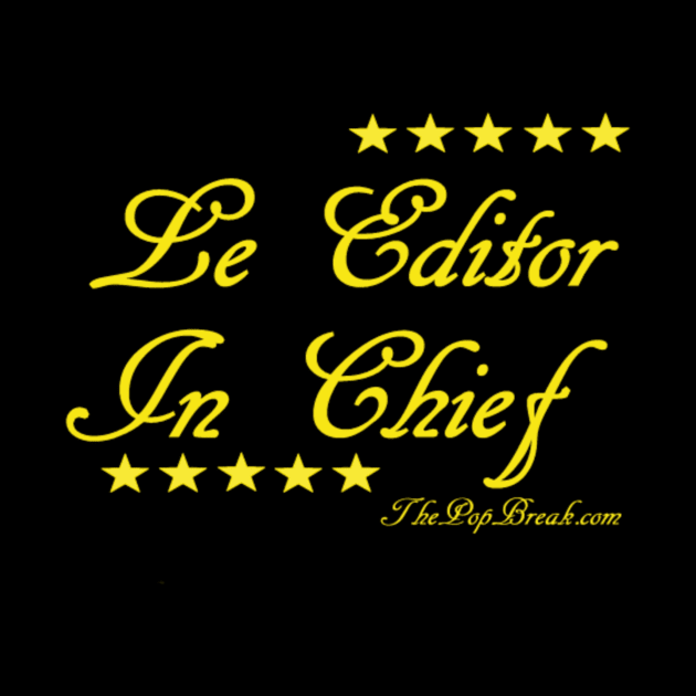 Le Editor In Chief by The Bob Culture Podcast