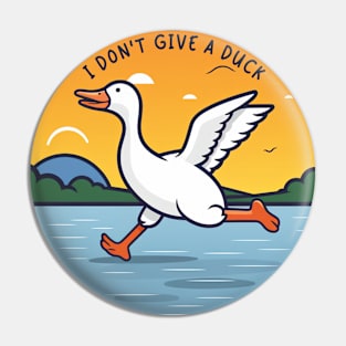 I don't give a duck Pin