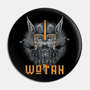 Wotan for Nerdy Roleplayers Pin