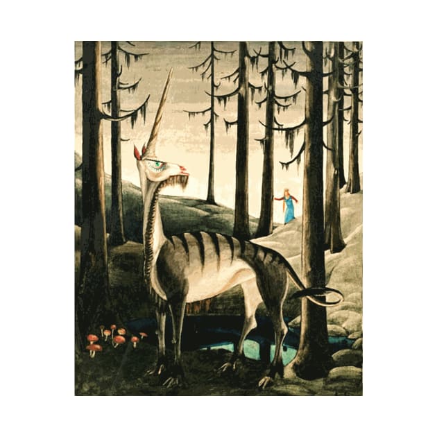 The Unicorn by Franz Sedlacek by Naves