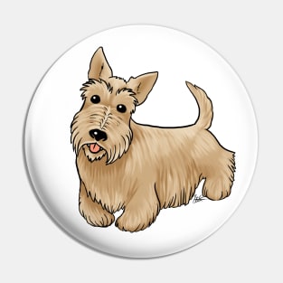 Dog - Scottish Terrier - Wheaten Pin