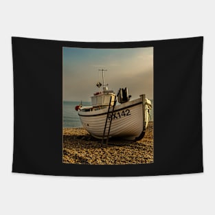 Beached Fishing Boat at Hastings Tapestry