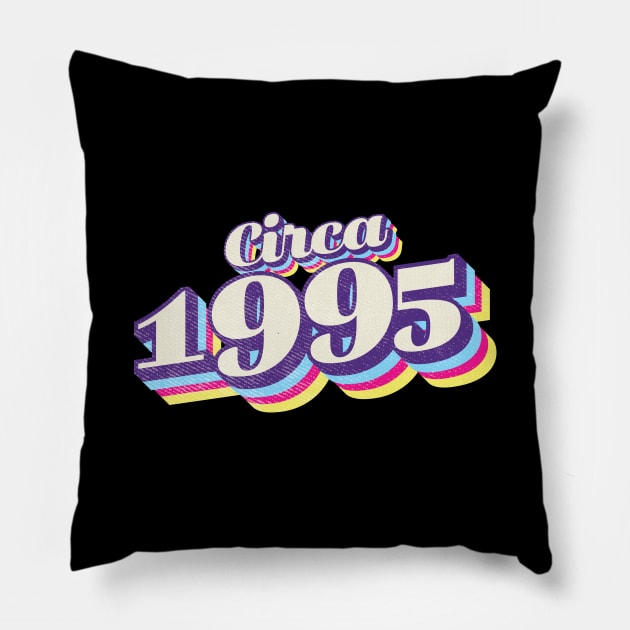 1995 Birthday Pillow by Vin Zzep