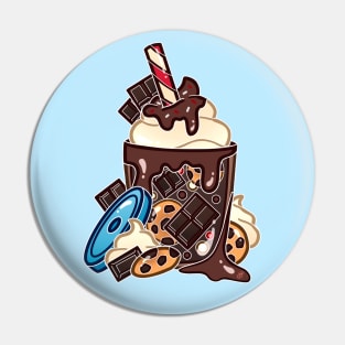 Double Chocolate Milkshake Pin