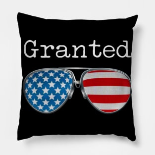 USA PILOT GLASSES GRANTED Pillow