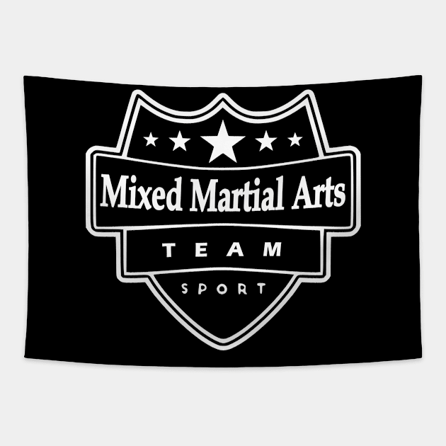 Sports Mixed Martial Arts Tapestry by Hastag Pos