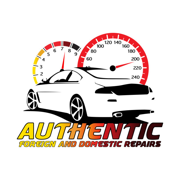 Authentic Auto Color Logo Front and Back by Wheely