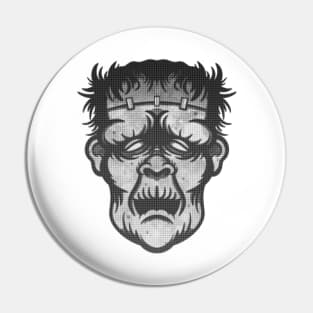 Halftone's Monster Pin